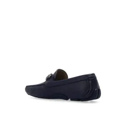 Navy Gancini Mokassins