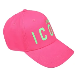 Neon Fuchsia Hut mit Schirm