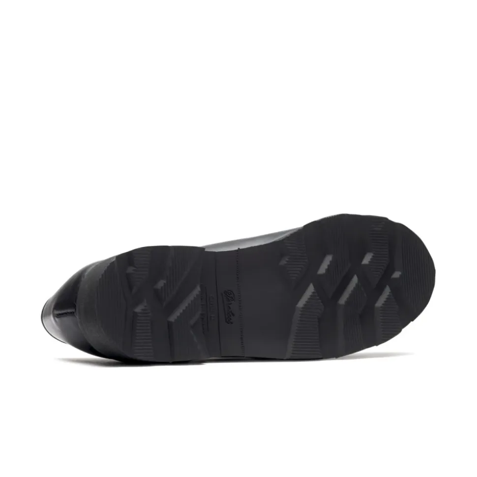 Norwegische Leder-Derby-Schuhe