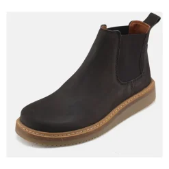 Nubuk Bison Stiefel Gry Stil