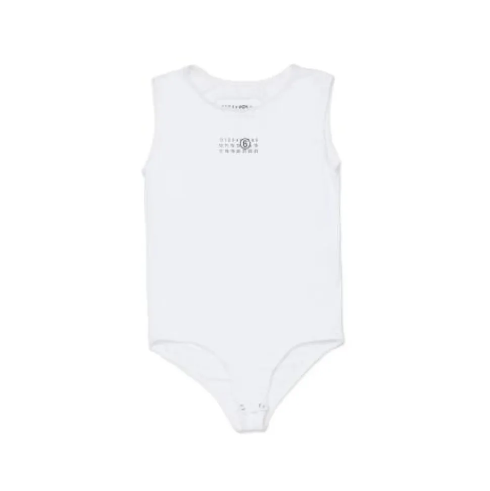 Number-print Bodysuit