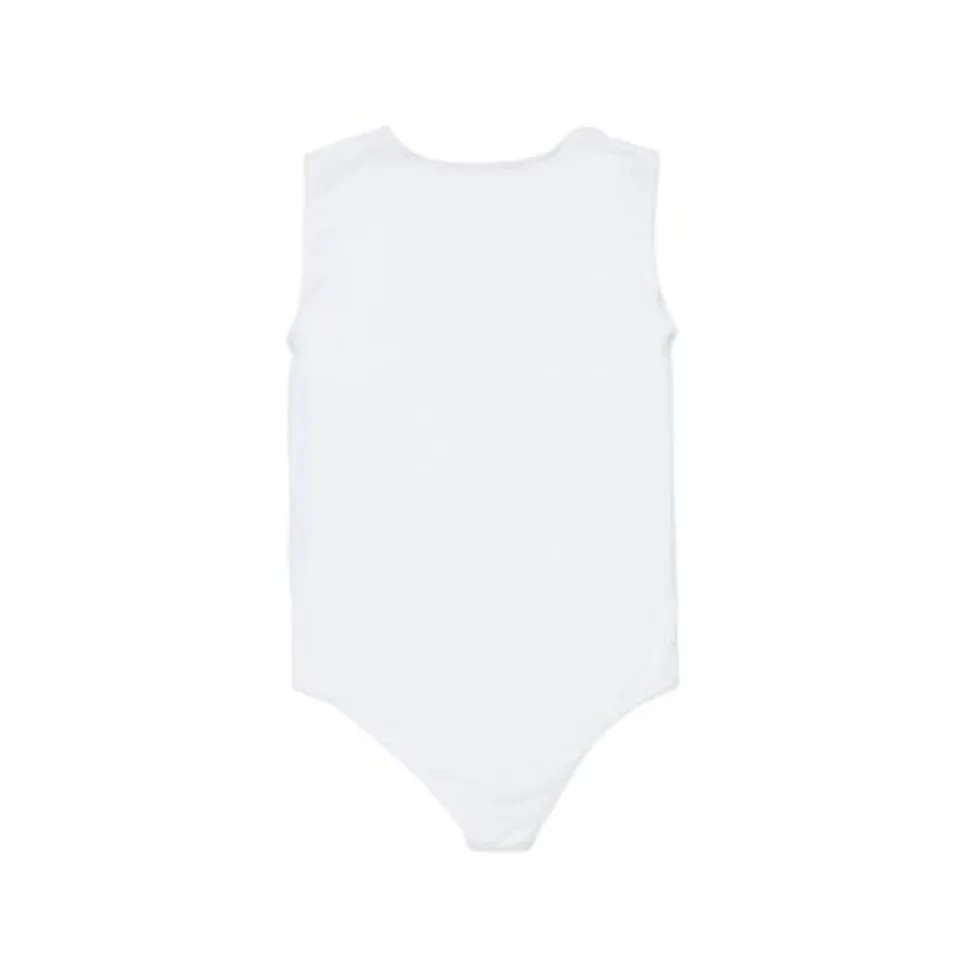 Number-print Bodysuit