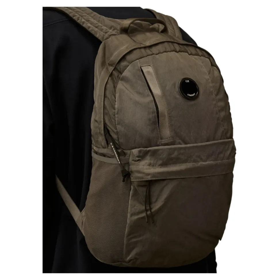 Nylon B Rucksack in Dunkelgrau