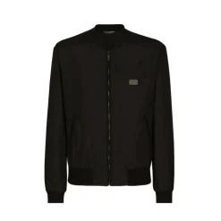 Nylonjacke mit Markenetikett