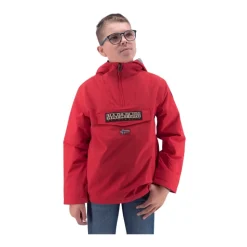Nylon-Kapuzenjacke mit recycelter daunenfreier Polsterung