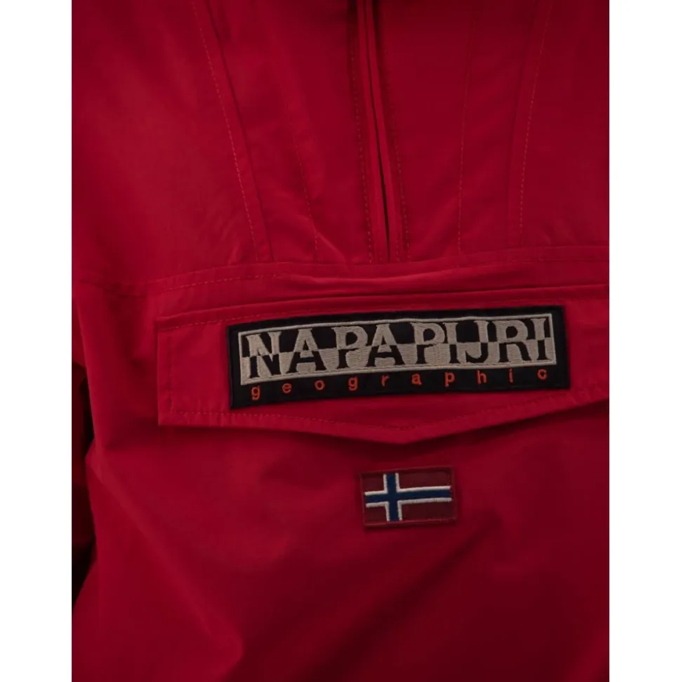Nylon-Kapuzenjacke mit recycelter daunenfreier Polsterung
