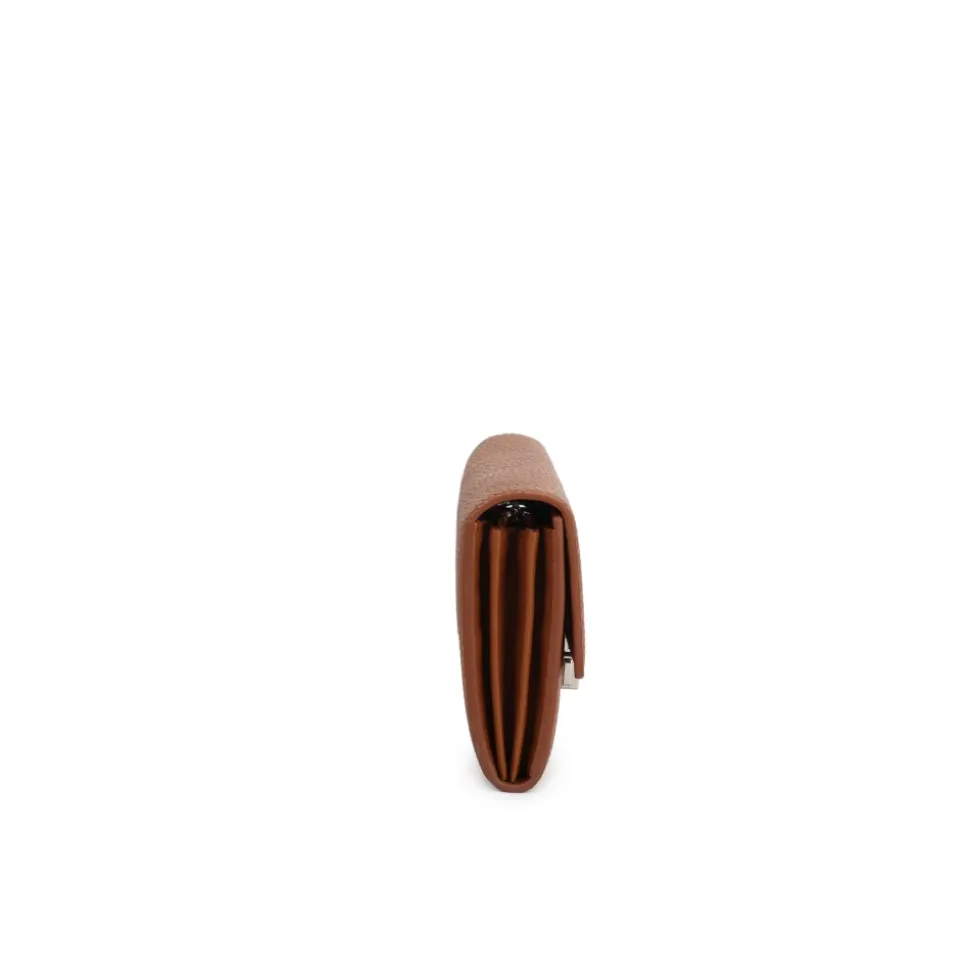 Oblong Geldbörse mit Klappe