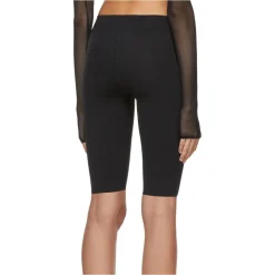 Off-White Schwarze Nylon-Shorts