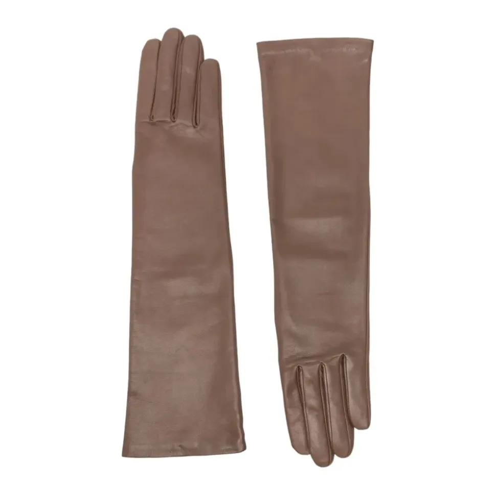 Opera Nappa Leder Seidenhandschuhe