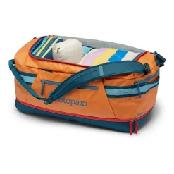 Orangene Reisetasche