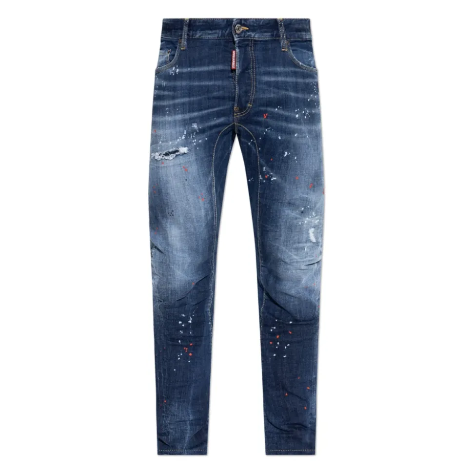 Ordentliche Biker jeans