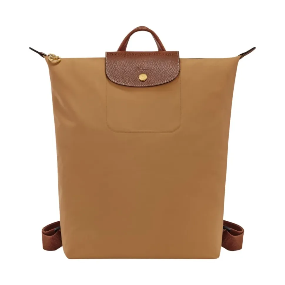 Original Faltbarer Rucksack mit Klappe und Druckknopf