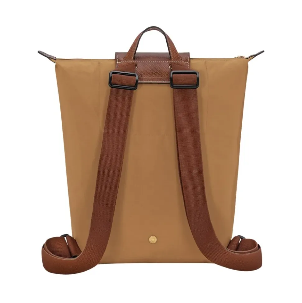 Original Faltbarer Rucksack mit Klappe und Druckknopf