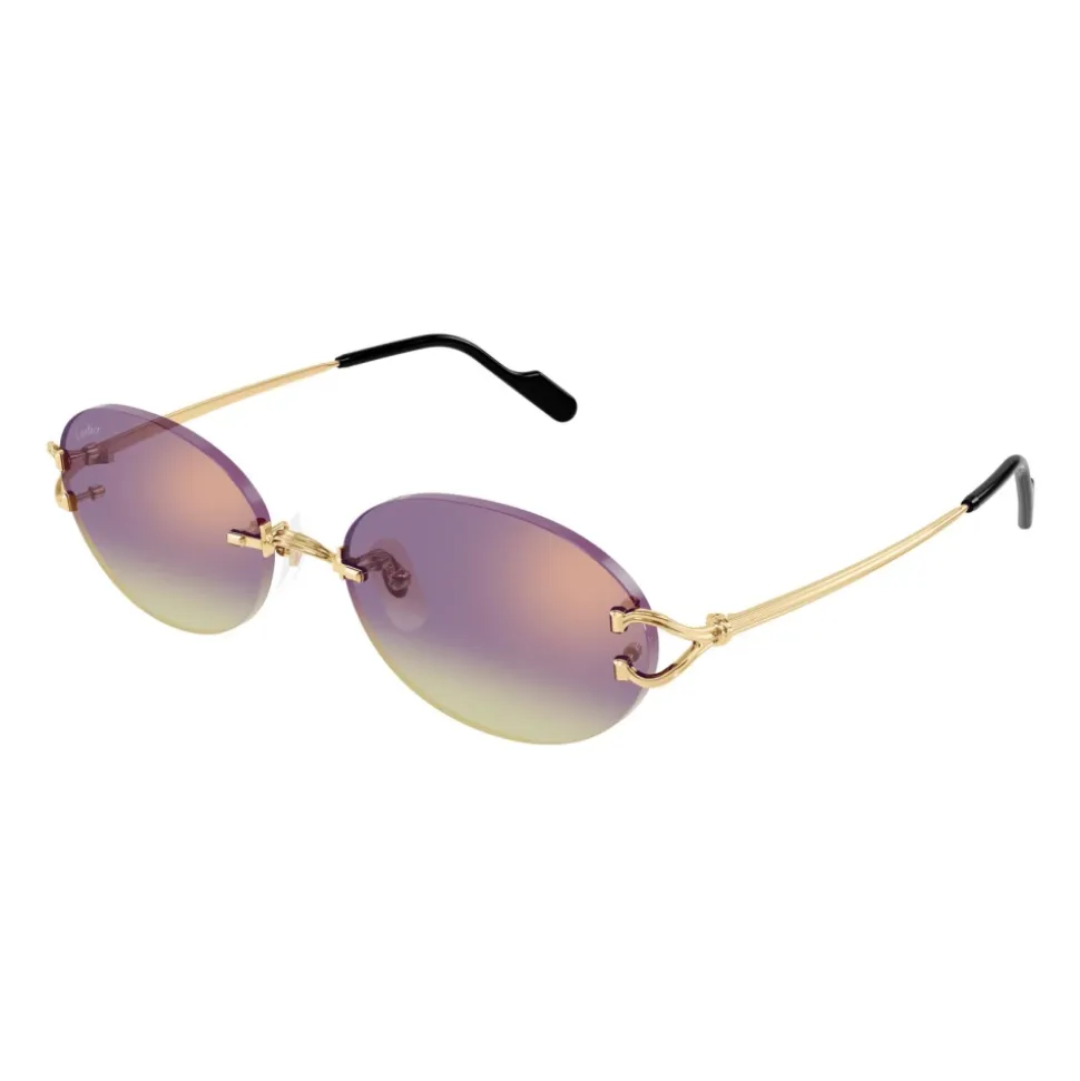 Ovale Sonnenbrille