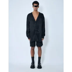 Oversized V-Ausschnitt Shirt