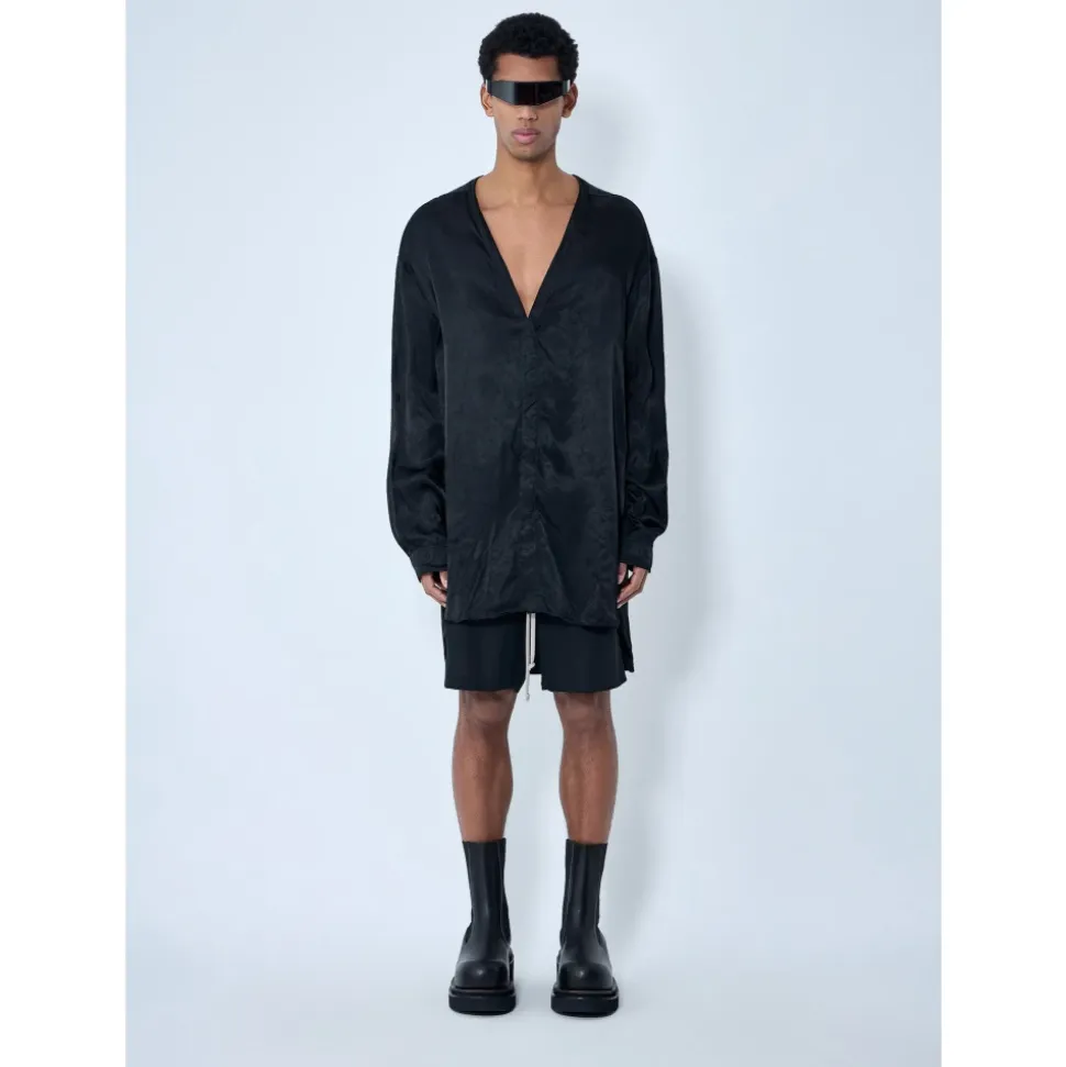 Oversized V-Ausschnitt Shirt