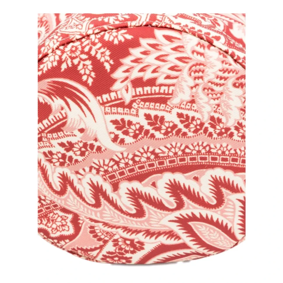 Paisley Kordelzug-Eimertasche