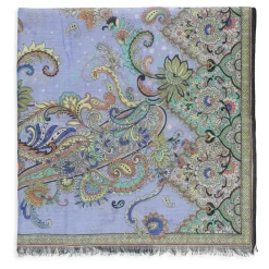 Paisley Print Multicolor Schal