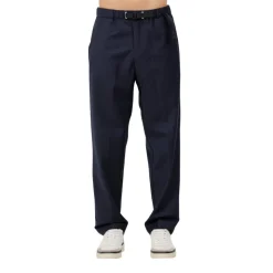 Pantalone in tela di lana stretch