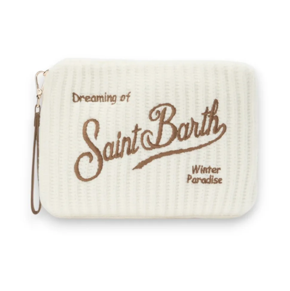 Parisienne Wool Rib Clutch