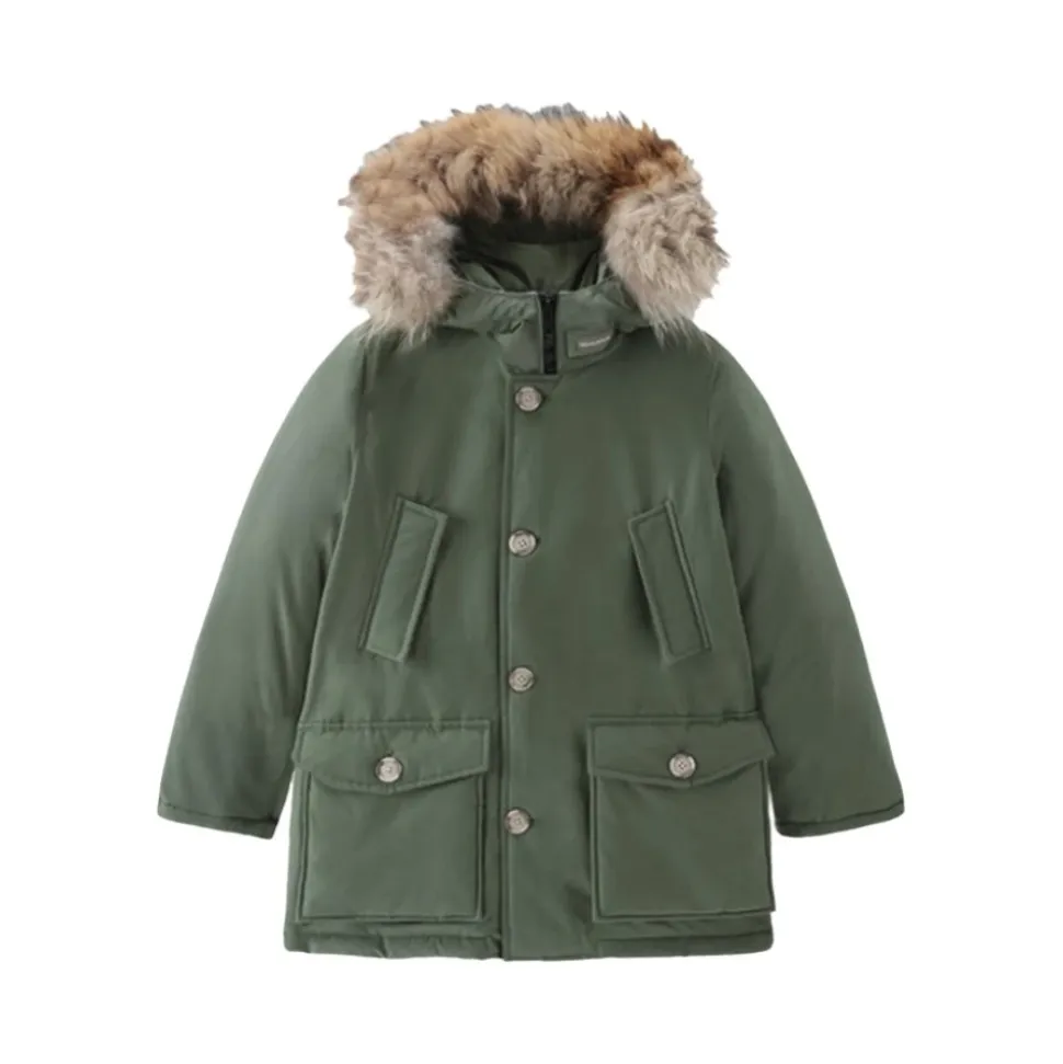 Parka Jacke mit abnehmbarem Pelz