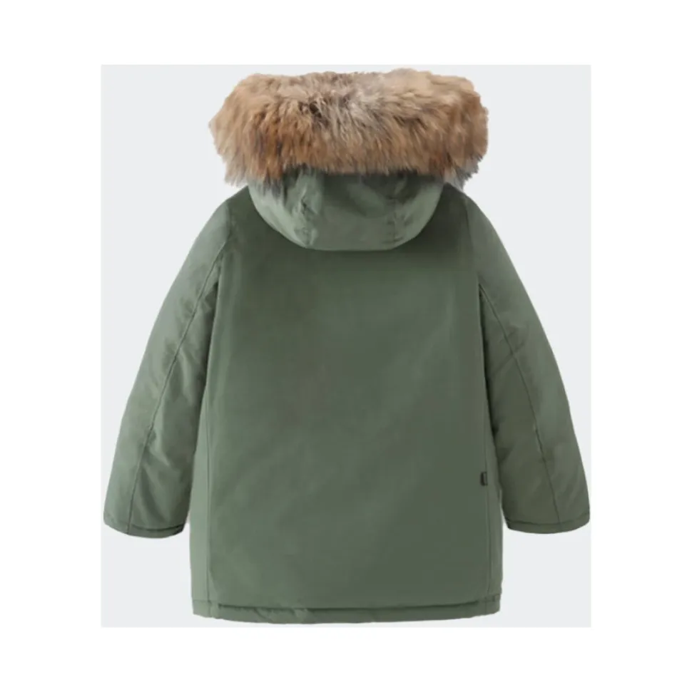 Parka Jacke mit abnehmbarem Pelz