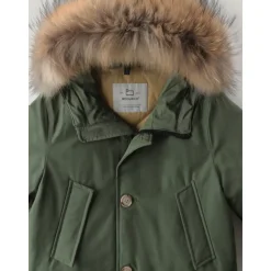 Parka Jacke mit abnehmbarem Pelz