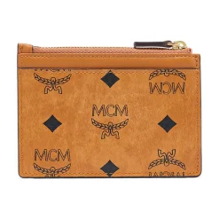Patricia Zip Card Case in Visetos