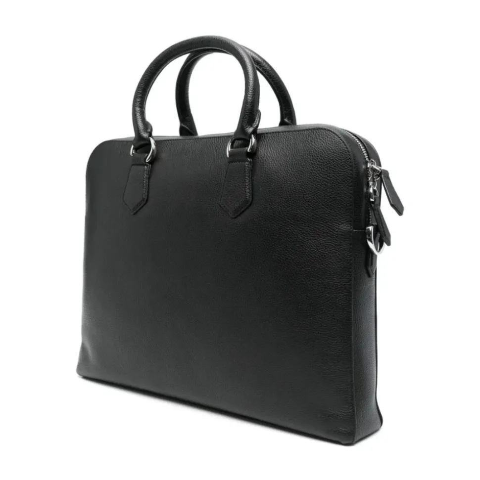 Pebbled Leather Commuter Bag