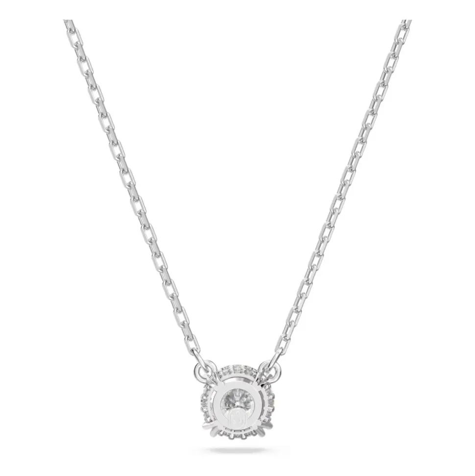 Pendant Round Cut White STILLA Halskette