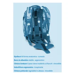 Personalisierbarer ergonomischer Schulrucksack 30 L