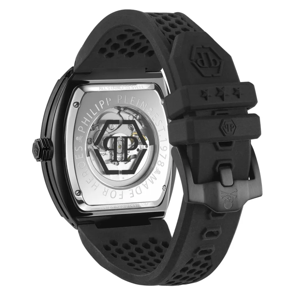 Philipp Plein Automatik Herrenuhr The $keleton Rainbow PWBAA0621