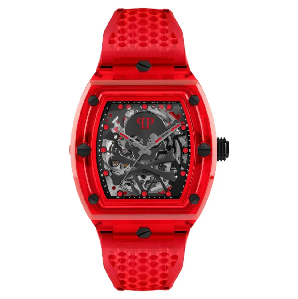 Philipp Plein Automatik Herrenuhr The $keleton Crystal