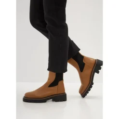 Plateau Klassische Stiefeletten - Braun