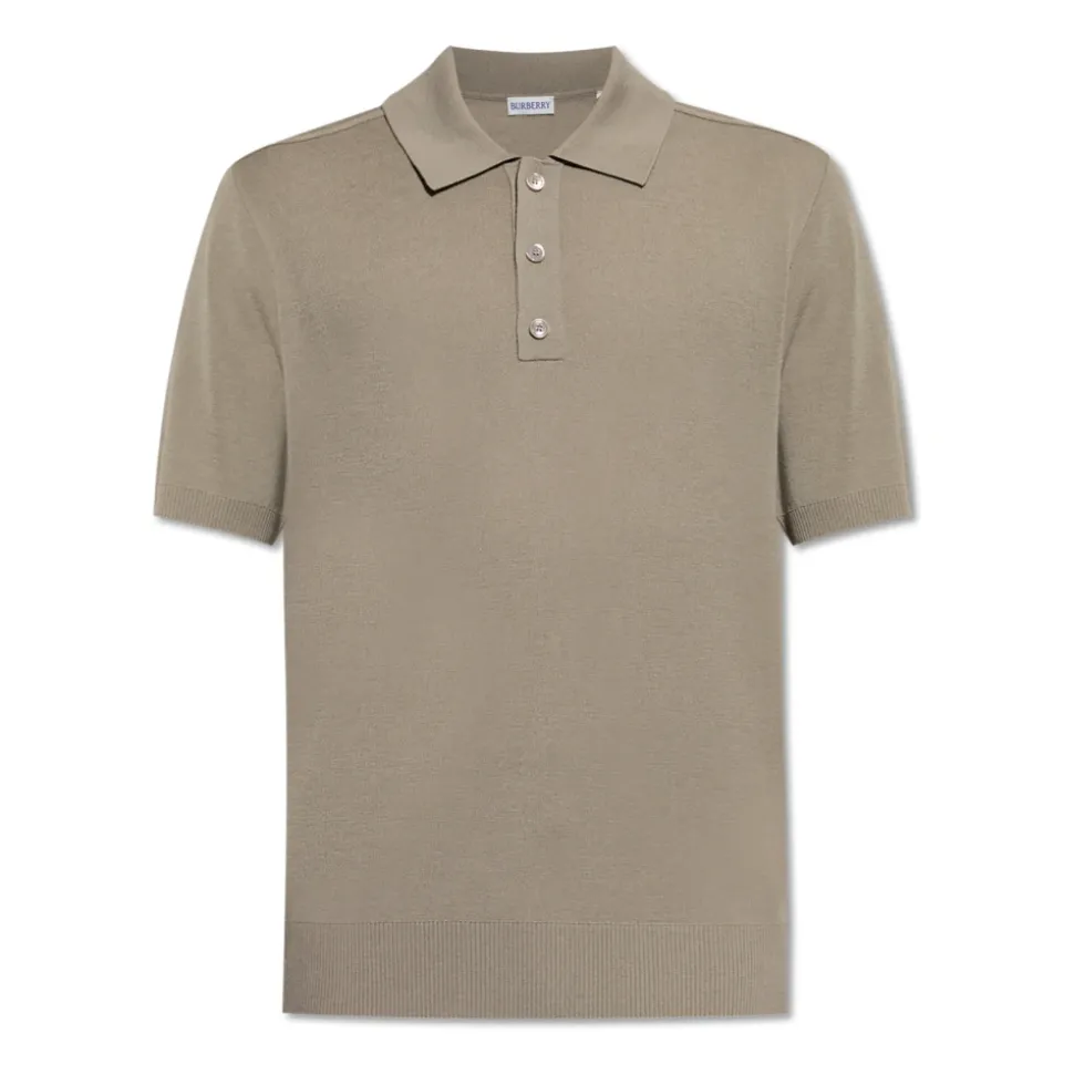 Polo mit gesticktem Logo auf der Rückseite