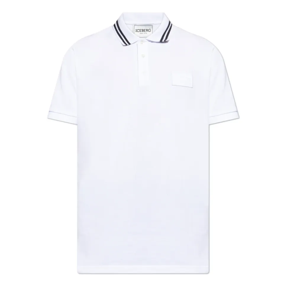 Polo mit Logopatch