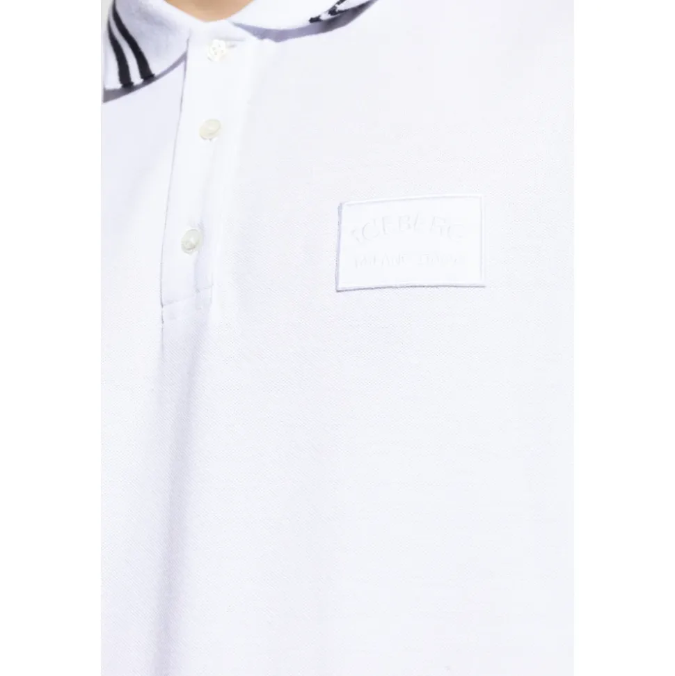 Polo mit Logopatch