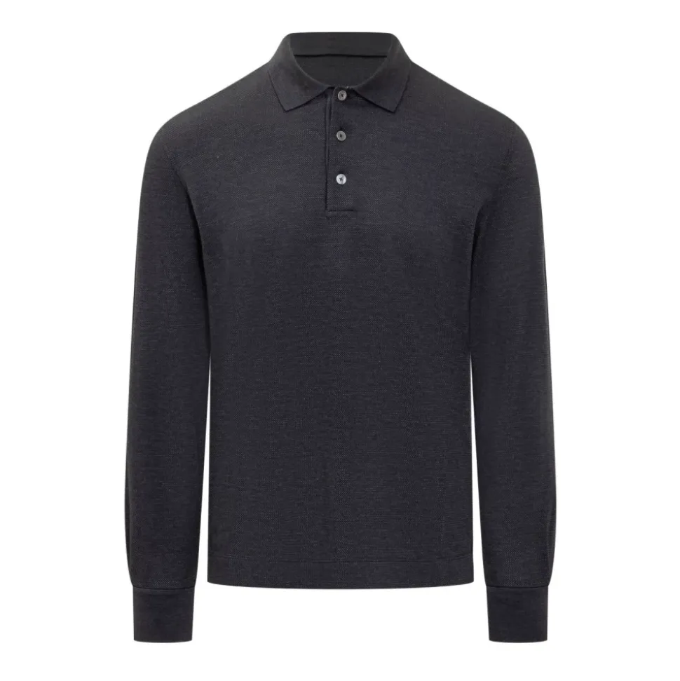 Polo ML Marino Jaspeado