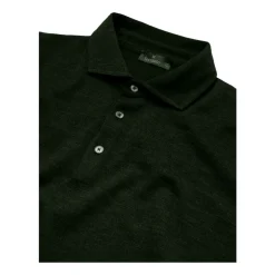 Polo-Shirt mit Flaschenhals