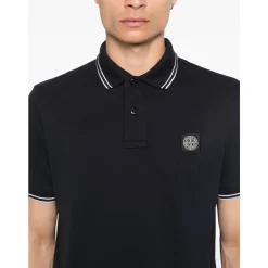 Polo-Shirt mit Streifendetails