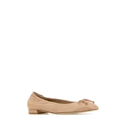 Puderrosa Leder Bria Ballerinas