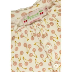 Pyjama mit Kirschmuster