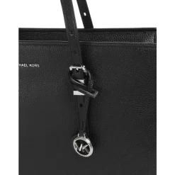 Quinn Große Handtasche aus genarbtem Leder