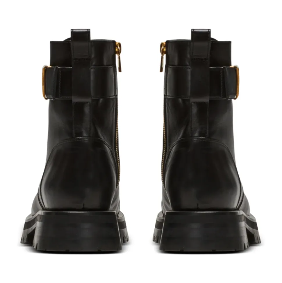 Ranger-Stiefeletten Romy aus Leder