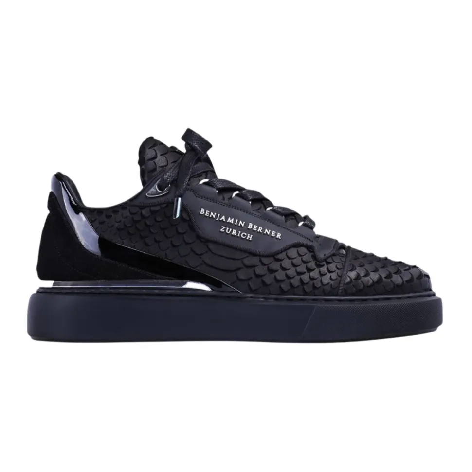 Raphael Python Cut-Matt Sneaker