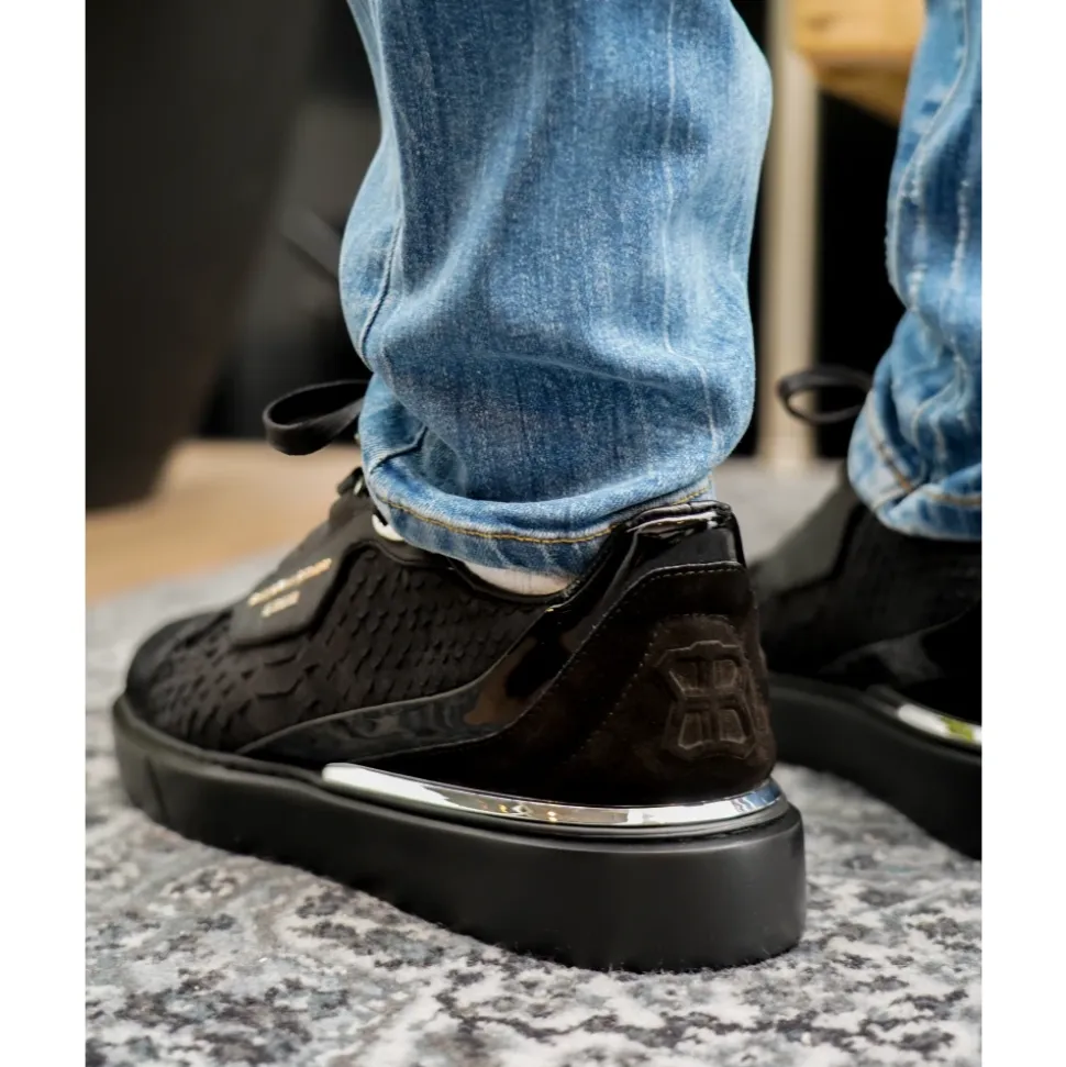 Raphael Python Cut-Matt Sneaker