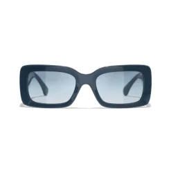 Rechteckige Sonnenbrille