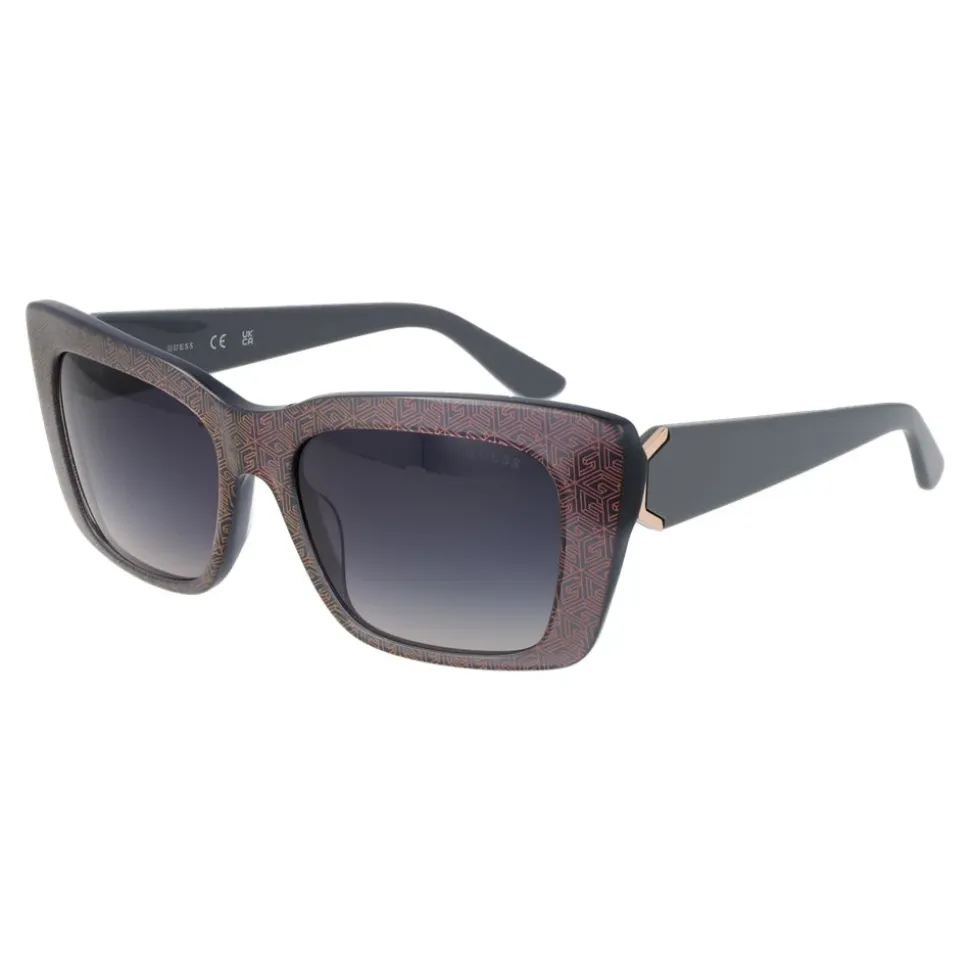 Rechteckige Sonnenbrille