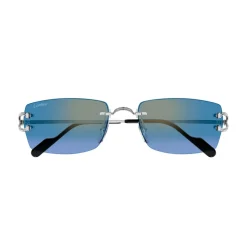 Rechteckige Sonnenbrille