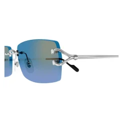 Rechteckige Sonnenbrille